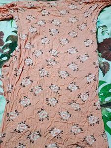 Peach Color Kurta
