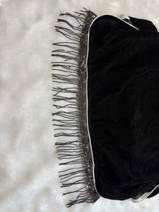 Pakistani Black Velvet Kurta Set