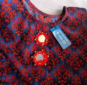 Cold Shoulder Partywear Dress