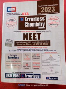 Errorless Chemistry Part 2 Neet
