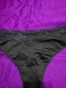 Black  Thong