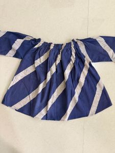 Striped Off-Shoulder Top