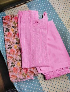 Unworn Beautiful Georgette Kurta Set On Sale!