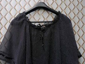 New With Tag Polka Dotted Korean Blouson