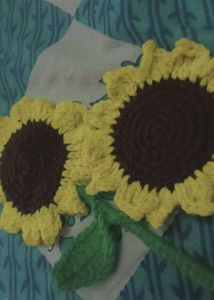 Crochet Sunflower Decoration