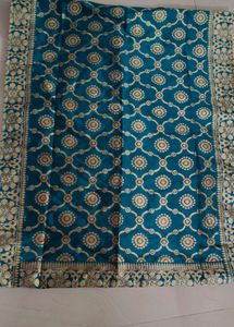 printed benarasi silk dupatta lightweight wit zari