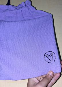 Kids Lavender Shorts(3-5year)