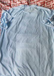 Light Blue T-Shirt in pure cotton