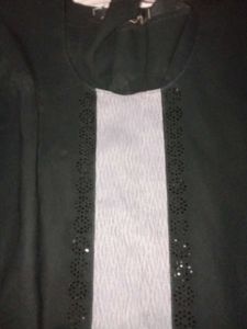 Elegant Black Ethnic Gown