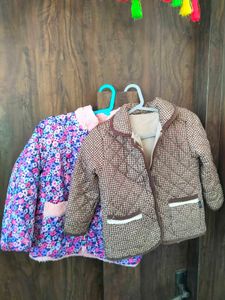 Stylish Cute COMBO  Girls&#39; Floral Jacket