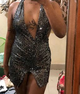 Glitter Y2k Bodycon Dress