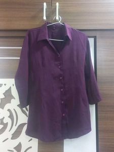 Diwali Sale Purple Formal Shirt