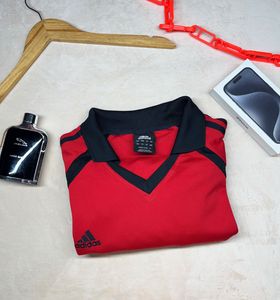 Adidas Red &amp; Black T-Shirt