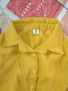 Bold Mustard Top