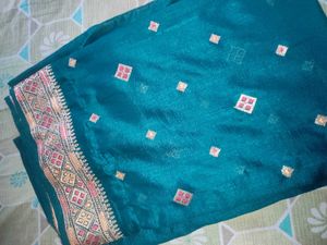 New Festive Collection Silk Blend Saree