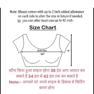 Elegant Pink Saree Blouse