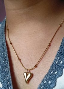 Anti-Tarnish Stainless steel Love Pendant✨💛