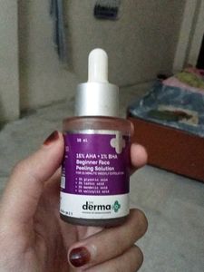 The Derma Co. 15% AHA 1% BHA  Peeling Solution