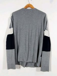 Korean Style Loose Multicolour V-neck Sweaters