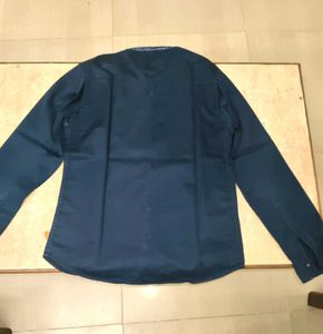 Stylish Blue Casual Shirt