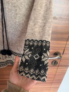 Patterned Knit Sweater