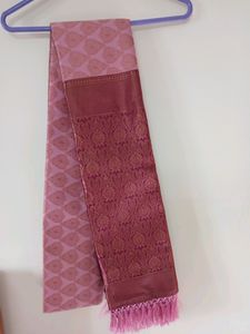 Brand New Pink Banarasi Silk Saree