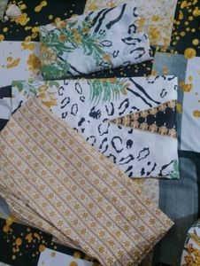 Floral &amp; Animal Print Asian Style Suit