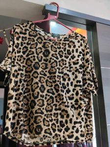 Tiger Print Top