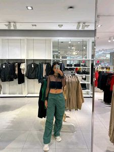 Baggy Military Green Cargos