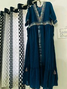 Pink Embroidered Kurta