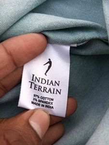 MinT green oxford shirt