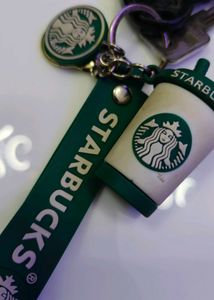 Keychains Silicone Starbuckss Coffee Mug Keychain