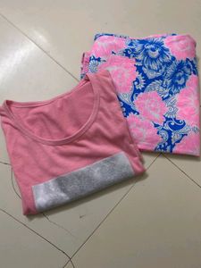 Night Suit 💕 Lor Or T Shirt 💕❤️