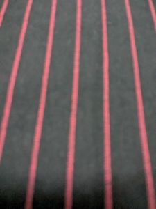 Forever 21 Black Leggings With Red Stripes