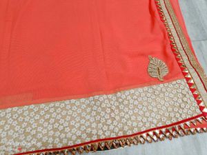 🇳🇿💫❤️ Elegant Coral Saree