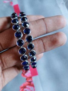 Blue Colour Bangles Set