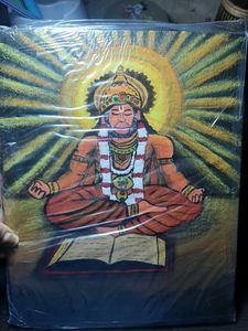 Hanuman Ji&#39;s Canvas Painting