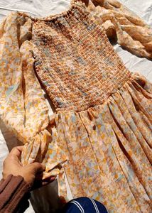 Floral Print Maxi Dress 👗