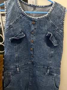 Denim Pocket Dress