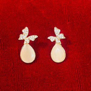 5 pairs Butterfly Dangle Earrings