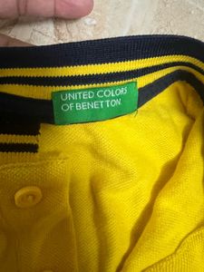 UCB Yellow Tshirt(0-1 Year)