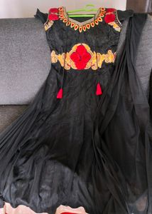 Stonework partywear Gown