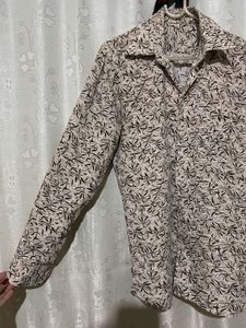Patterned Long Sleeve Shirt🖤