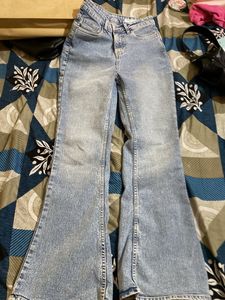 Flared Bootcut Denim Jeans