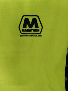 Neon Yellow Marathon T-Shirt
