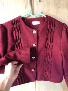 Korean Cropped Blazer