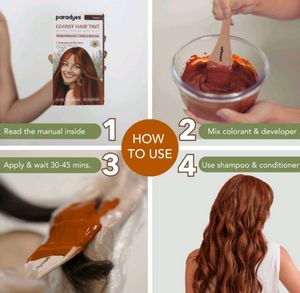 PARADYES Cinnamon Brown Hair Color