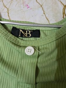 Light Green Top Small Size