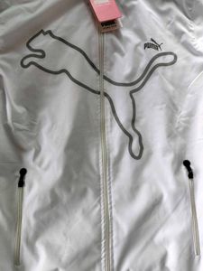 Puma White Jacket - New with Tags