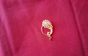 Maharashtra Press Nose Pin ( Pack Of 1 )